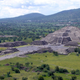 View of the Pyramid of the Moon from the Pyramid of the Sun.
